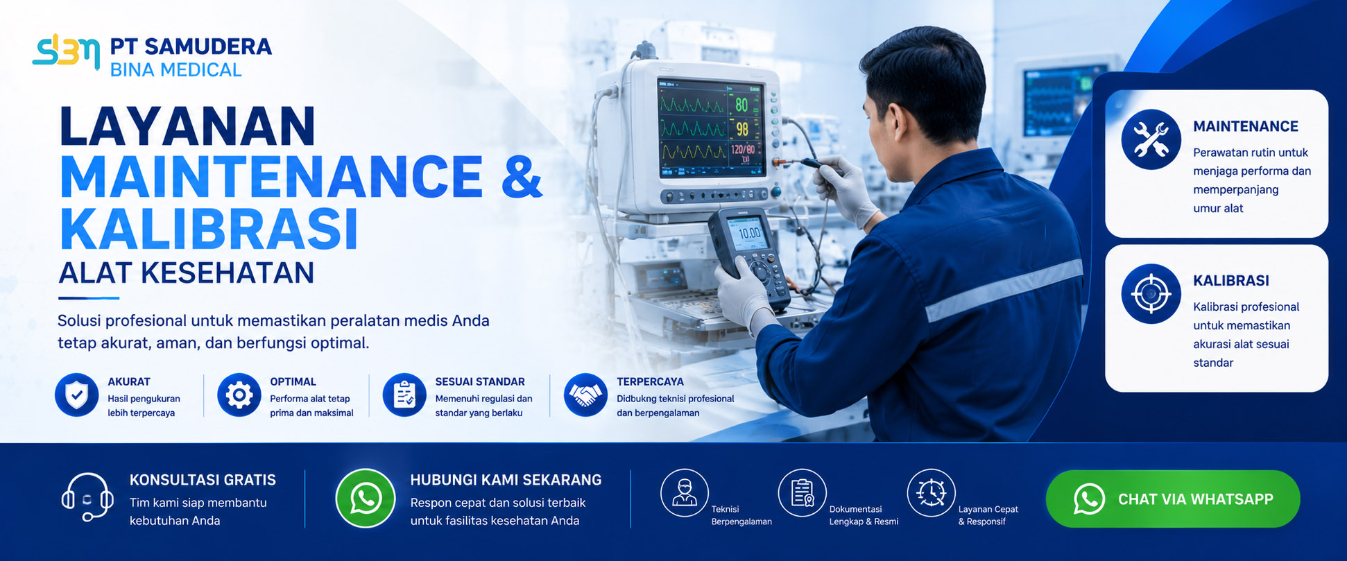Jasa Maintenance dan Kalibrasi Alat Kesehatan
